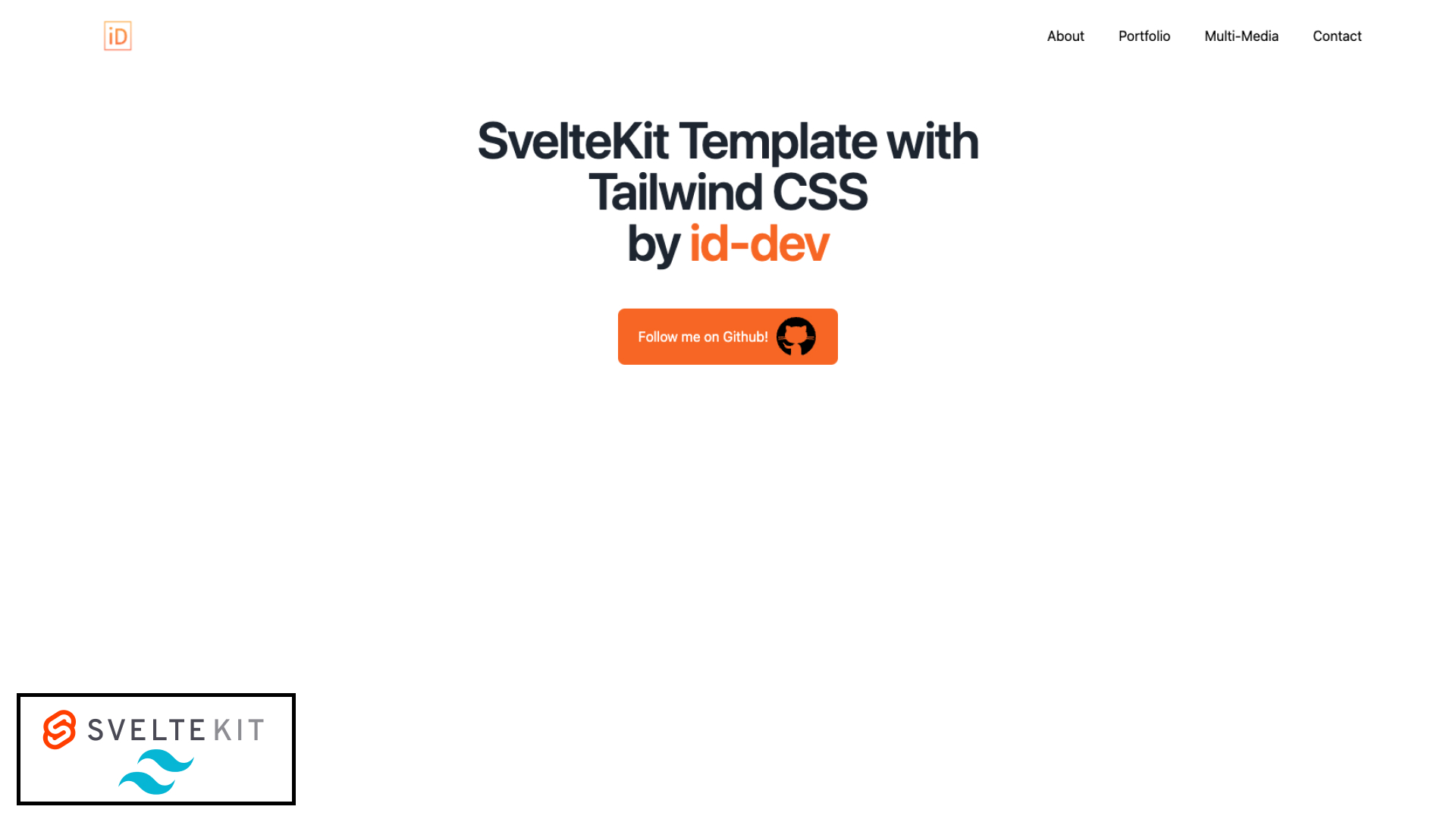 Sveltekit Template